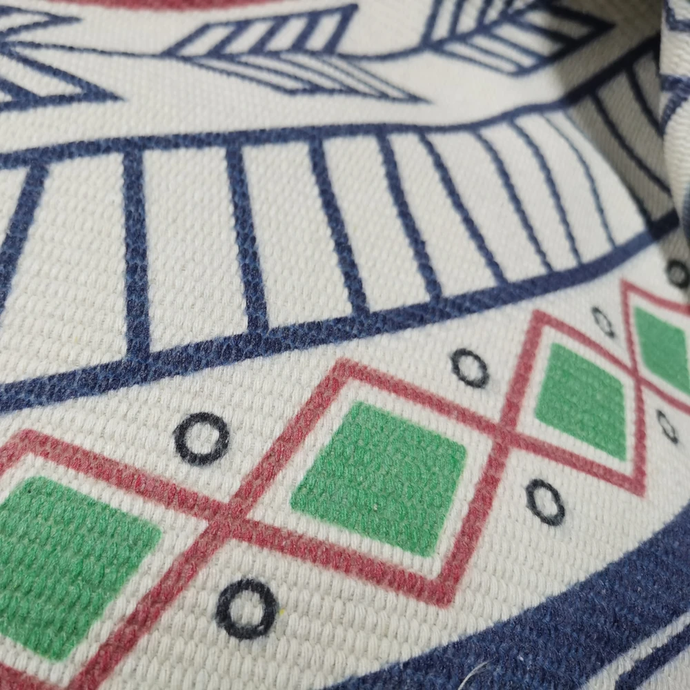 Богемный круглый хлопковый льняной ковер скандинавские Нескользящие напольные