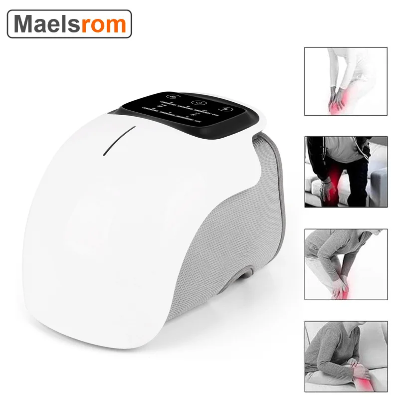 Online Rodillera De Compresión Inalámbrica, Masajeador Con Compresión En Caliente Y Calor, Para Amasar Rodillera, Envoltura Con Bolsas De Aire, Dispositivo De Vibración