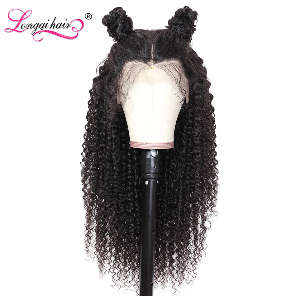 Longqi волосы предварительно сорвал полный шнурок человеческих волос парики