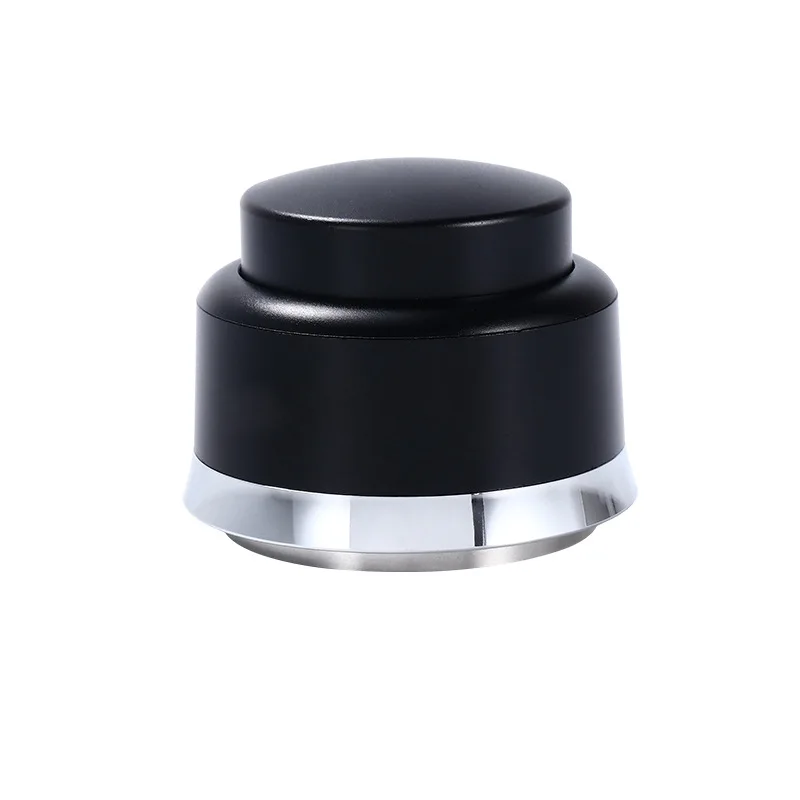 Aixiangru-prensa de polvo de caf&eacute; de 58mm, distribuidor de polvo de fondo plano de acero inoxidable, martillo de prensa de polvo, aparato de caf&eacute;-4