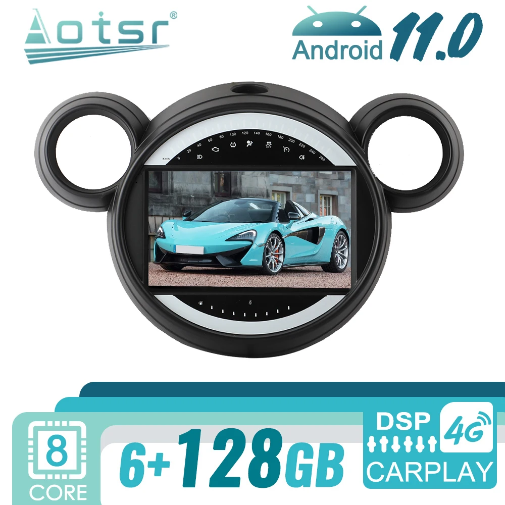 

Android 11 For Mini Cooper R56 R60 2007+ Car Radio GPS Navigation Multimedia Video Player Stereo Auto Audio Head Unit CD