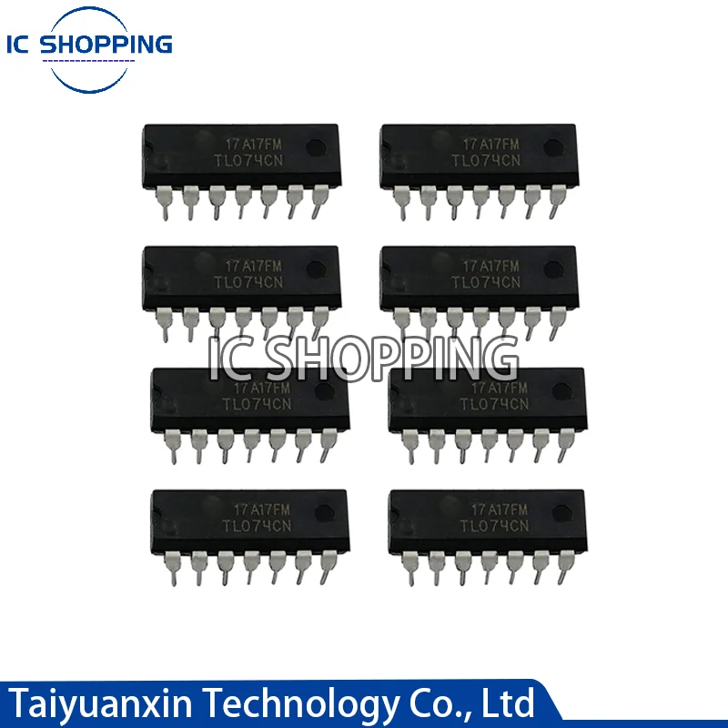 10 шт.-25 шт. TL074CN DIP14 TL074 DIP 074CN TL064CN TL084CN TL064 DIP-14 маломощный рабочий усилитель |