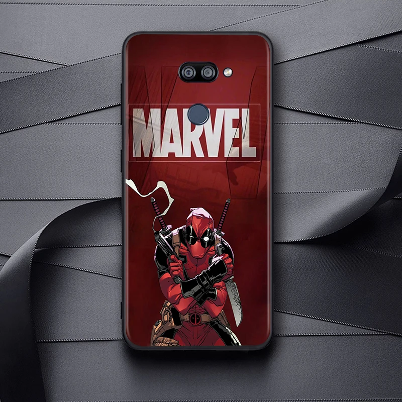 

MARVEL-Deadpool- for LG G8 G8S G8X V30 V35 V40 V50 V60 ThinQ Q60 K40 K50 K30 K41 K51 K61 K71 K92 S P Black Phone Case