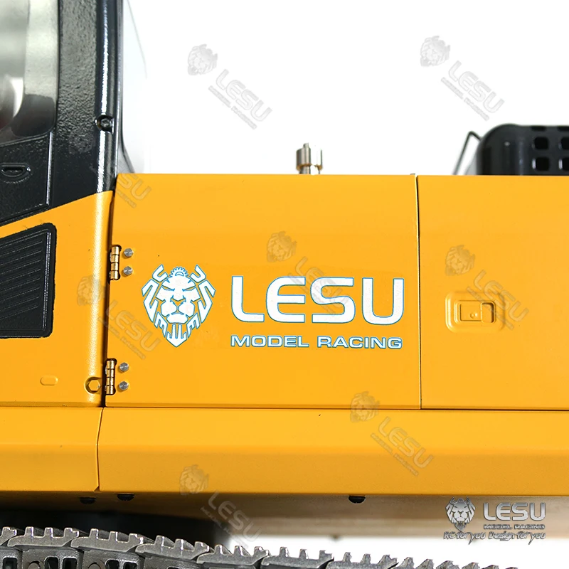 LESU 1/14 Zenoah Koma PC360 гидравлический экскаватор полностью металлический грузовик гусеницы звездочки ESC