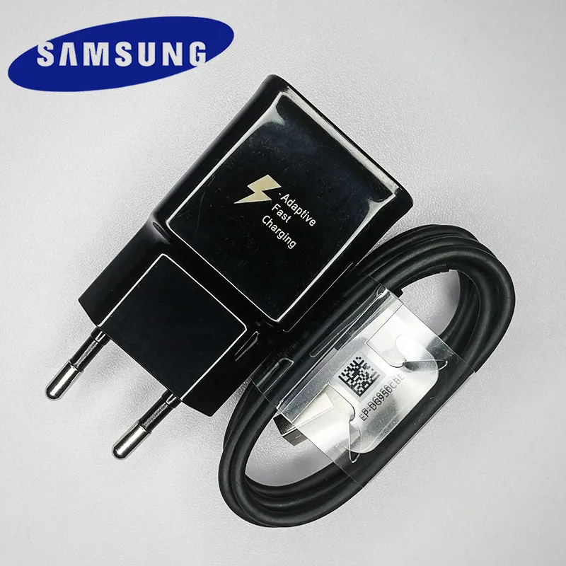 USB адаптер для быстрой зарядки Samsung 9 В 1 67 А кабель Type C Galaxy A30 A40 A50 A70 A60 S10 S8 S9 Plus note 8