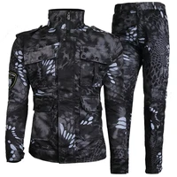 military enthusiasts tactical equipment camouflage summer hunting thin men outdoor leisure suit