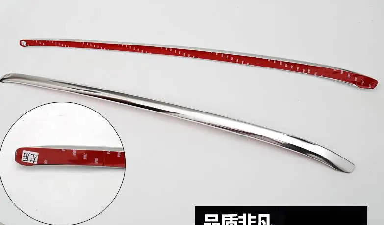 High-quality For Audi A3 2014 2015 2016 2017 2018 Aluminium alloy Silver Top Roof Rails Rack Side Bars Decoration Trim Cover | Автомобили