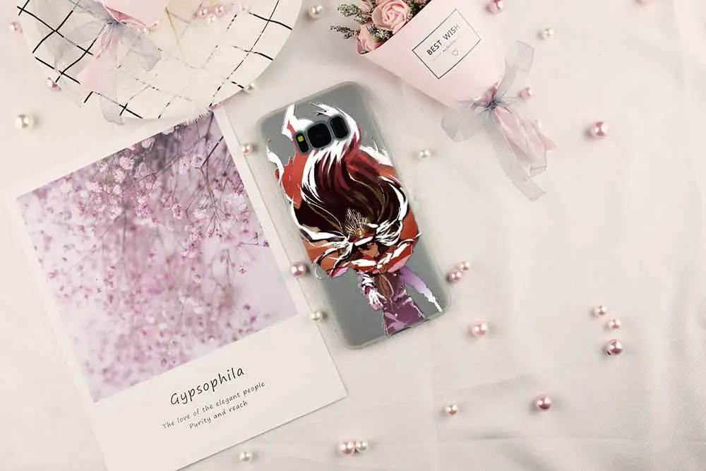 Phone Case Cover For Samsung Galaxy S7 Edge S8 S9 S10 S11 S20 S21 Plus Ultra Lite E Fate Oda Nobunaga Anime | Мобильные телефоны и