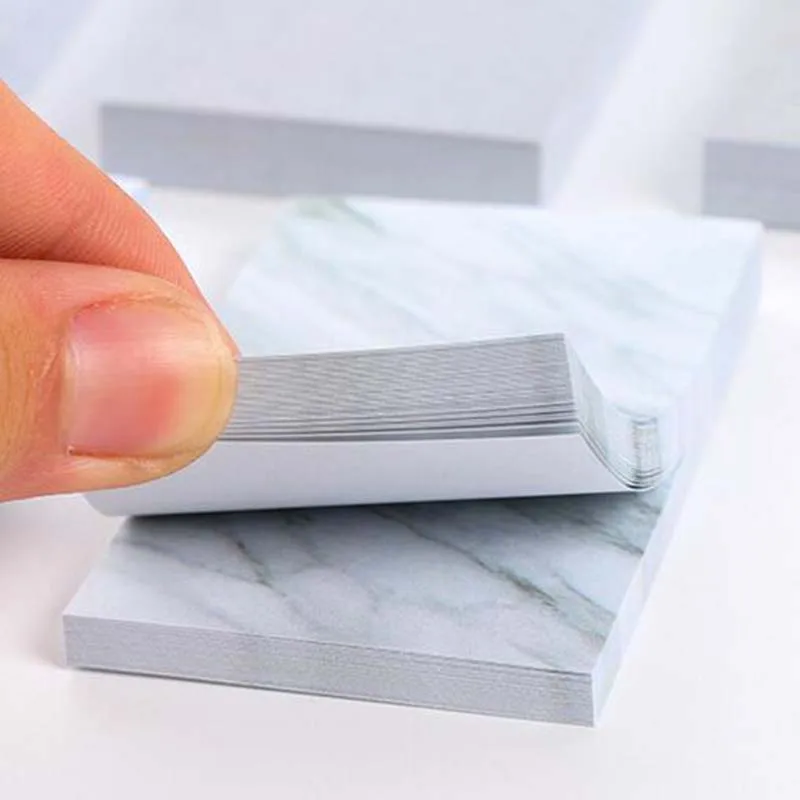 3 компл./лот мраморные Блокноты с рисунком камней клейкие блокноты блокнот для