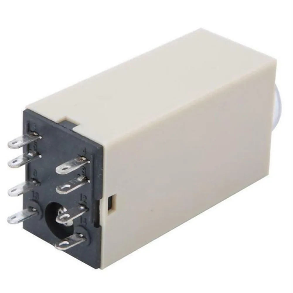 

DC12V H3Y-2 On Type Delay Timer Time Relay 1s 5s 10s 30s 60s 10m 30m 1h&Base