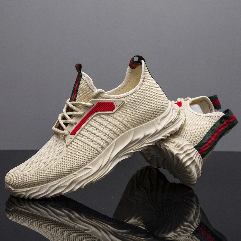 

XIZOU Men's Casual Comfortable Breathable Board Running Shoes Sneakers Lightweight Zapatillas Fashion Shoes Men Shoes Sneakers