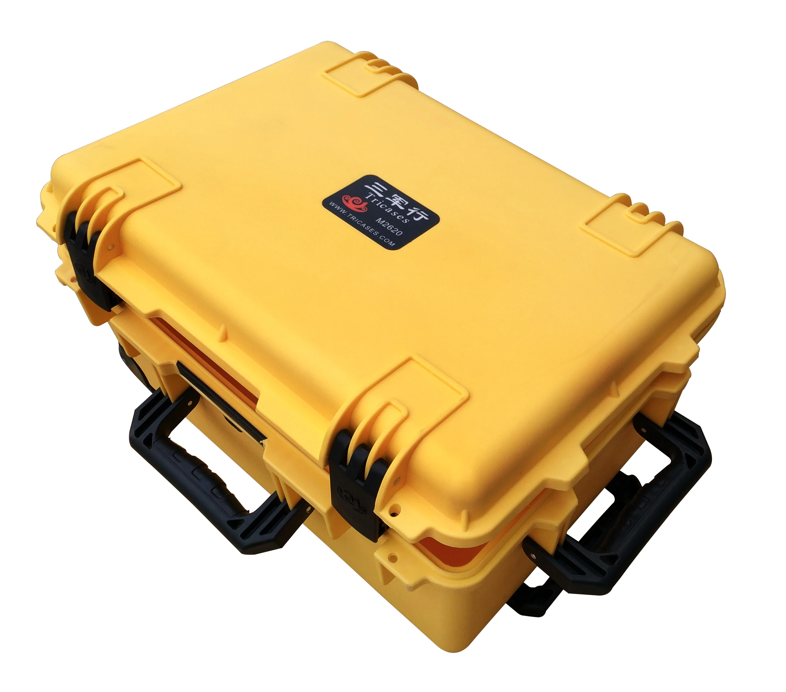 Tricases waterproof safety Case M2620 with long handle and wheels | Tool