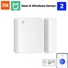 2020 Xiaomi Mijia умный датчик дверей и окон 2 BlueTooth 5,1 датчик освещения открытиезакрытие записей сверхурочное незакрытое напоминание