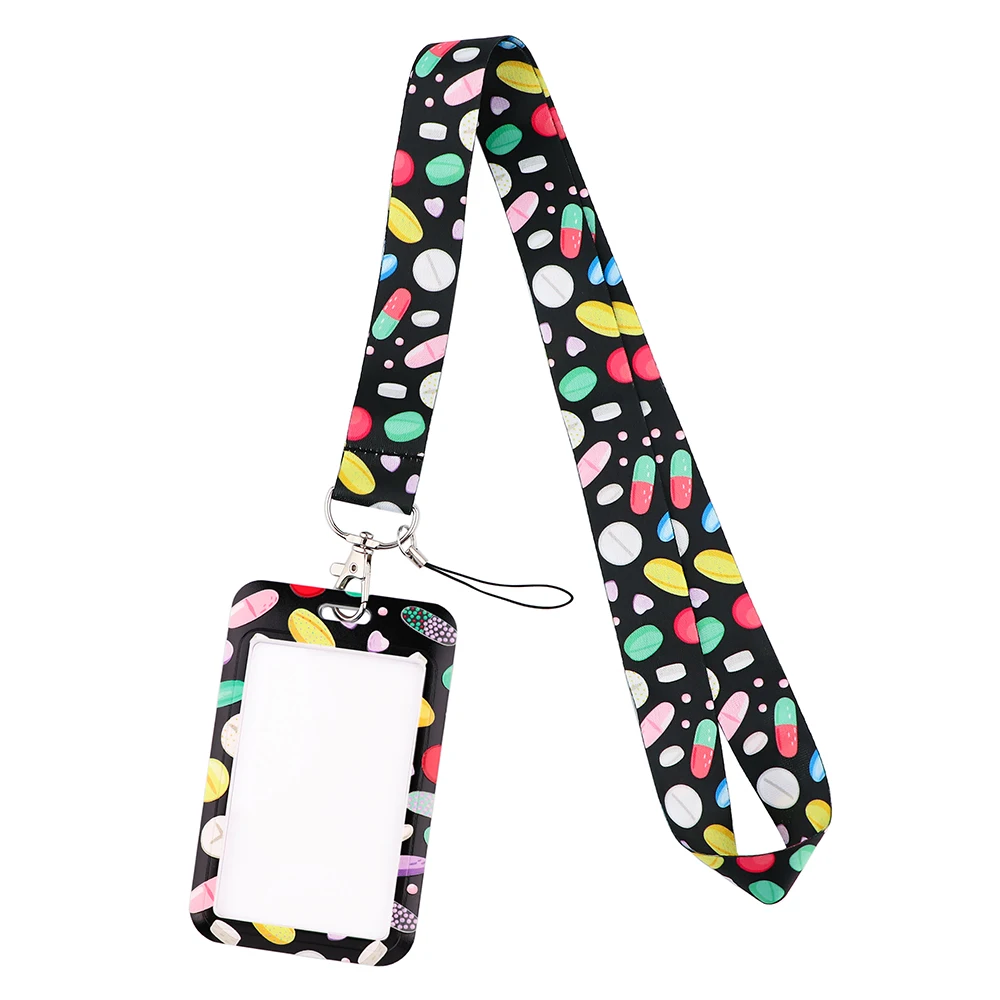 Медицинский шнурок для медицинских таблеток держатель кредитных карт бейдж