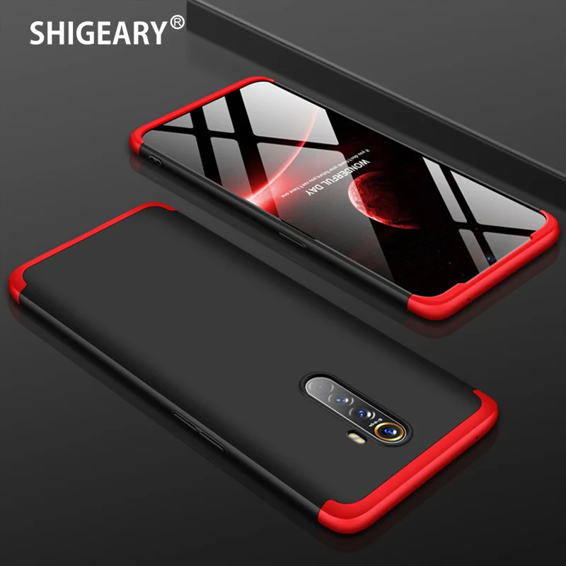 Чехол OPPO Realme X2 Pro оригинальный жесткий чехол из поликарбоната для X 2 3 в 1 защитный