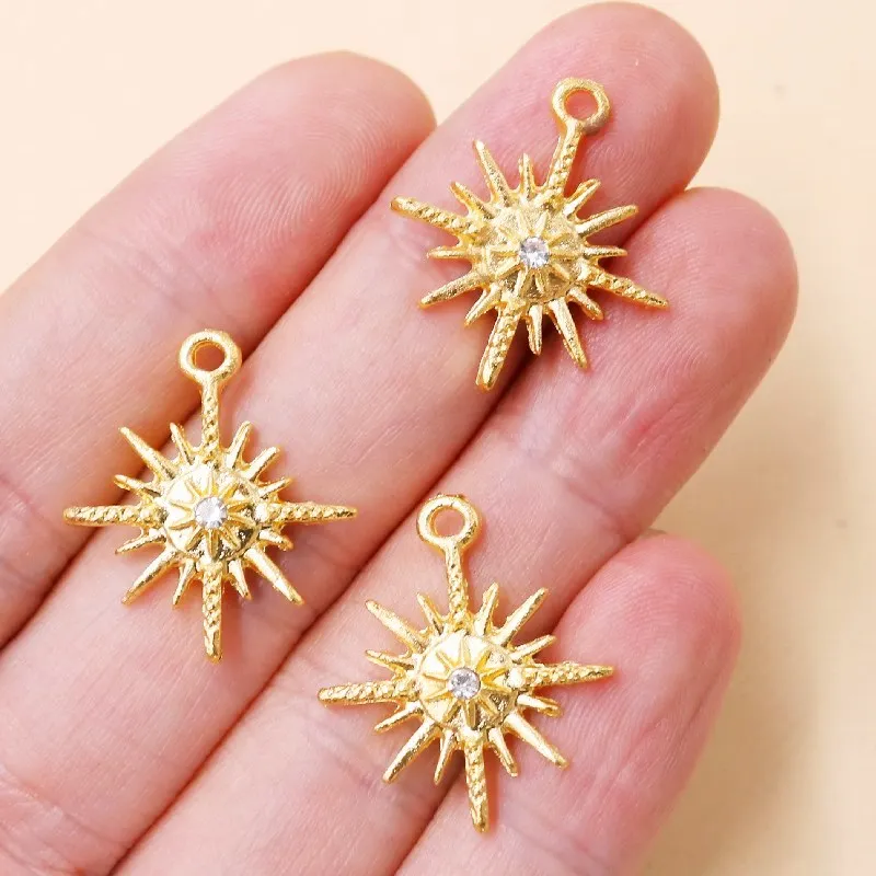 6 штук в партии/Серебрянные хромированные длинные Ручной Работы Стразы с