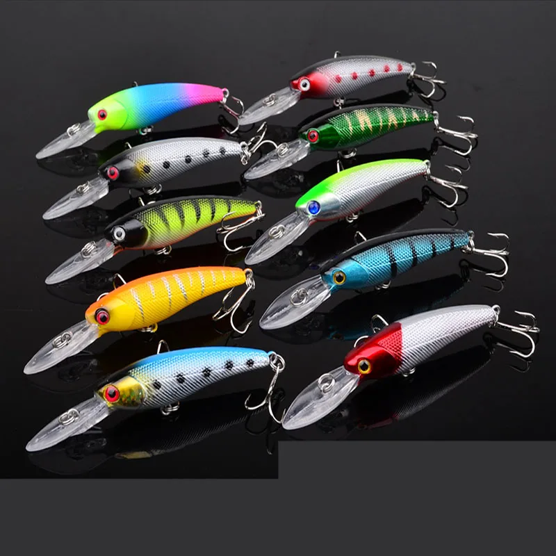 

Family outdoor fishing hard bait 9cm-10cm bionic bait fake bait bait black fish eat bait fishing entertainment
