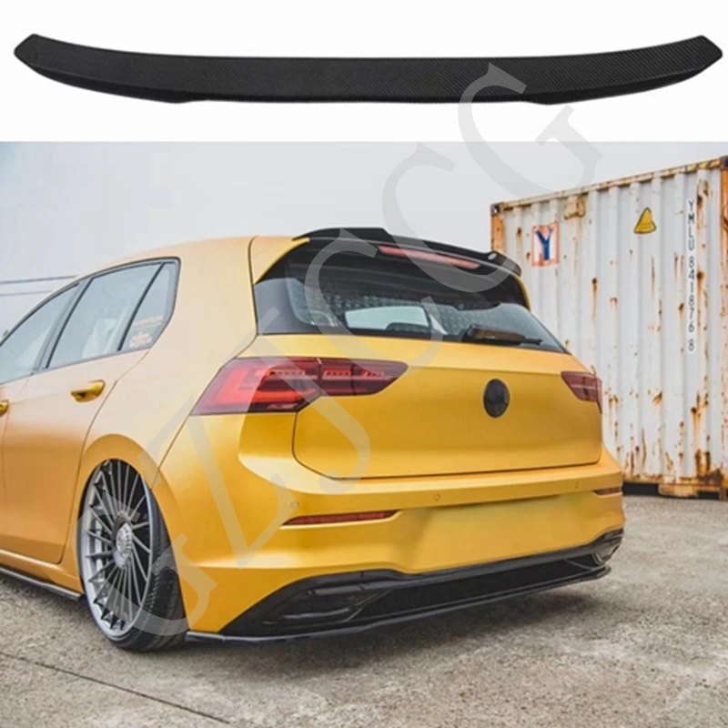 

Спойлер для Volkswagen GOLF 8 MK8 2020 2021 GOIF8, спойлер из высококачественного АБС-материала для заднего крыла автомобиля, цветной задний спойлер