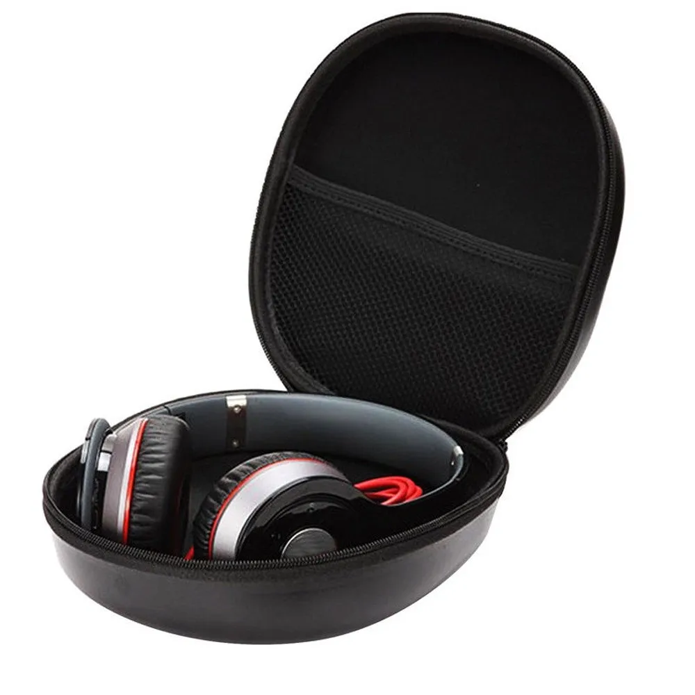 Портативный жесткий чехол EVA сумка для хранения наушников гарнитуры защитный на