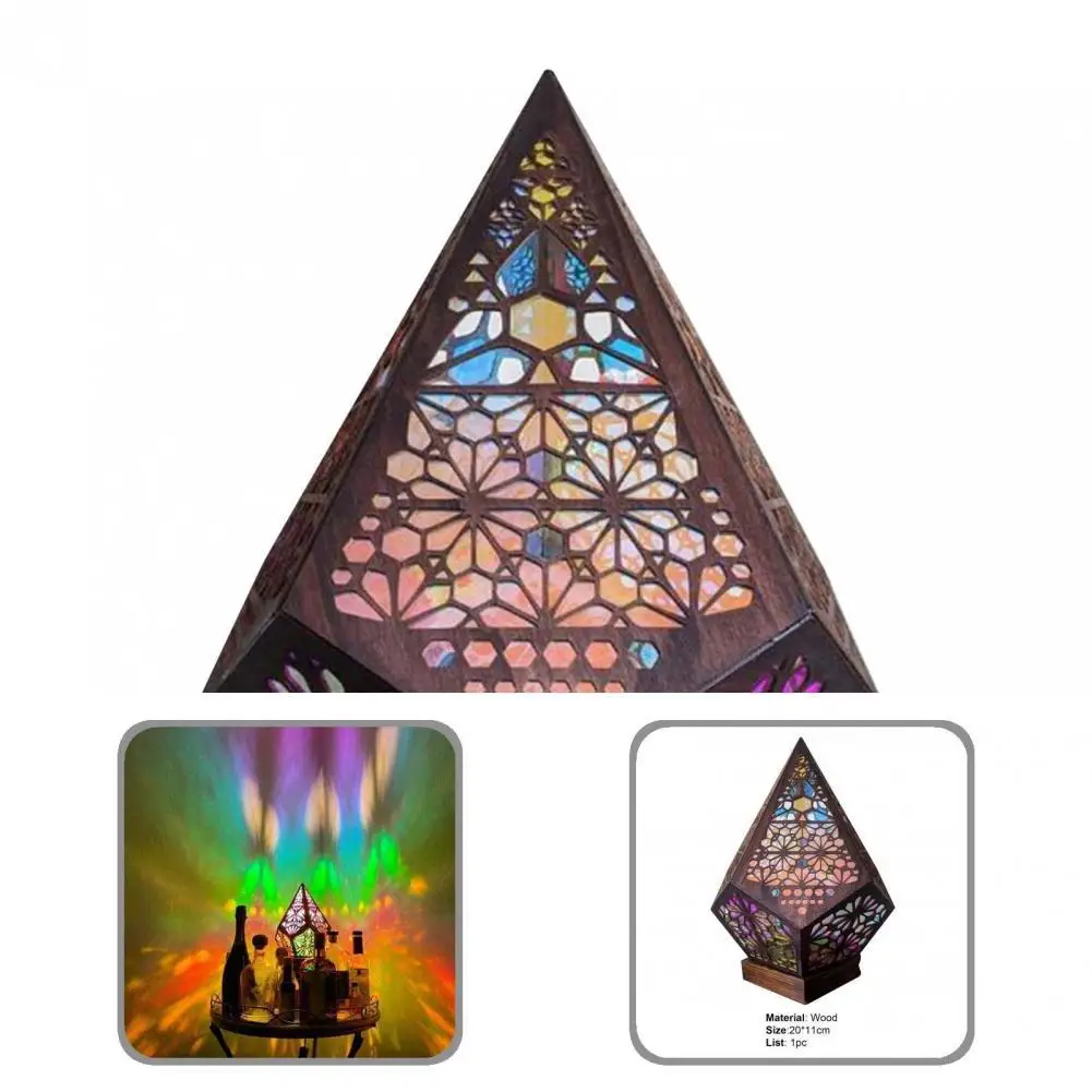 

Unique Modern Style 3D Visual Effect Projection Night Light Not Easy Deformed Floor Light Durable for Kids Bedroom