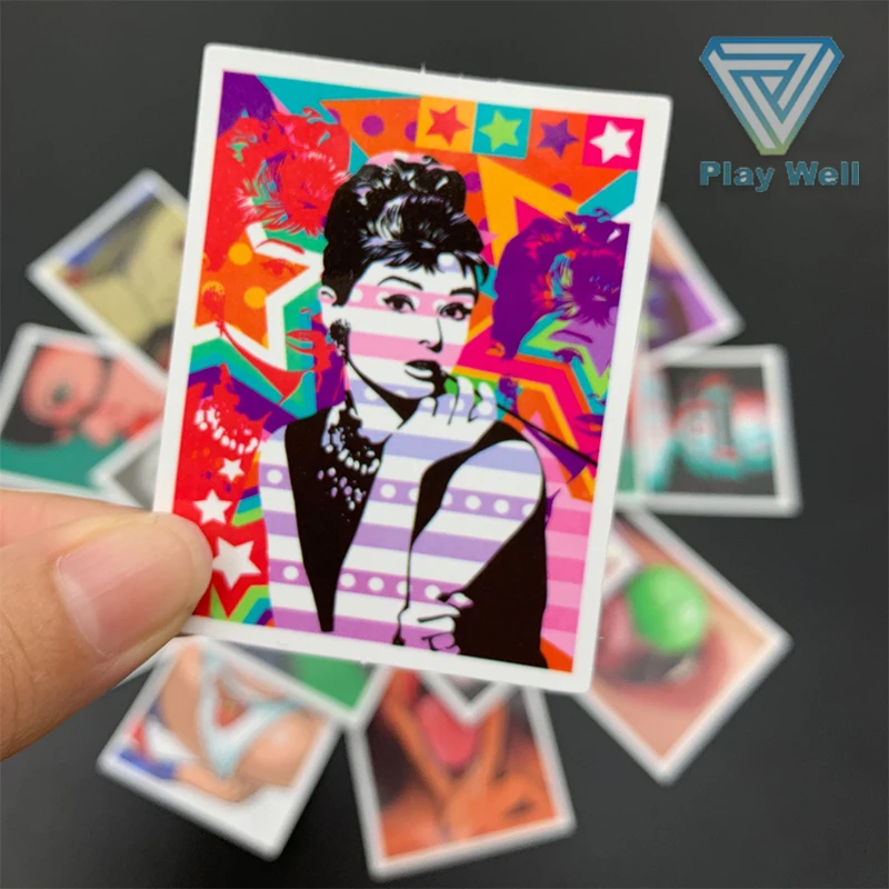 Наклейки 50 шт. эротические сексуальные красивые персонажи ноутбук мотоцикл