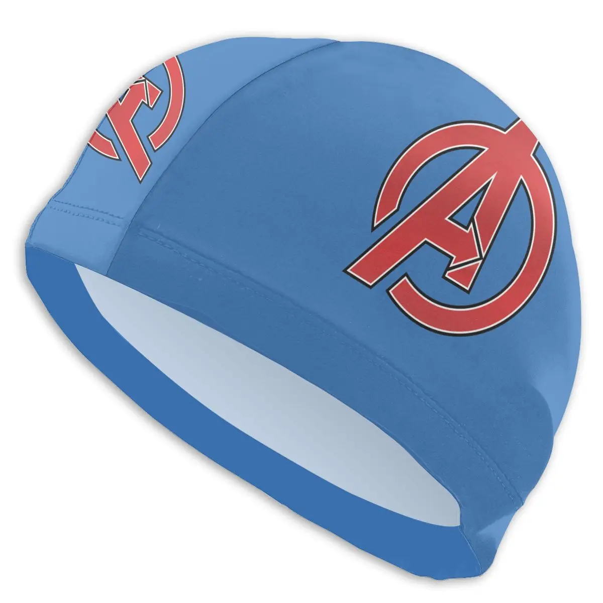 

Swimming Accessories Alliance Logo Adults Men/Women High Elastic Waterproof PU Fabric Protect Ears Long Hair Swimming Cap