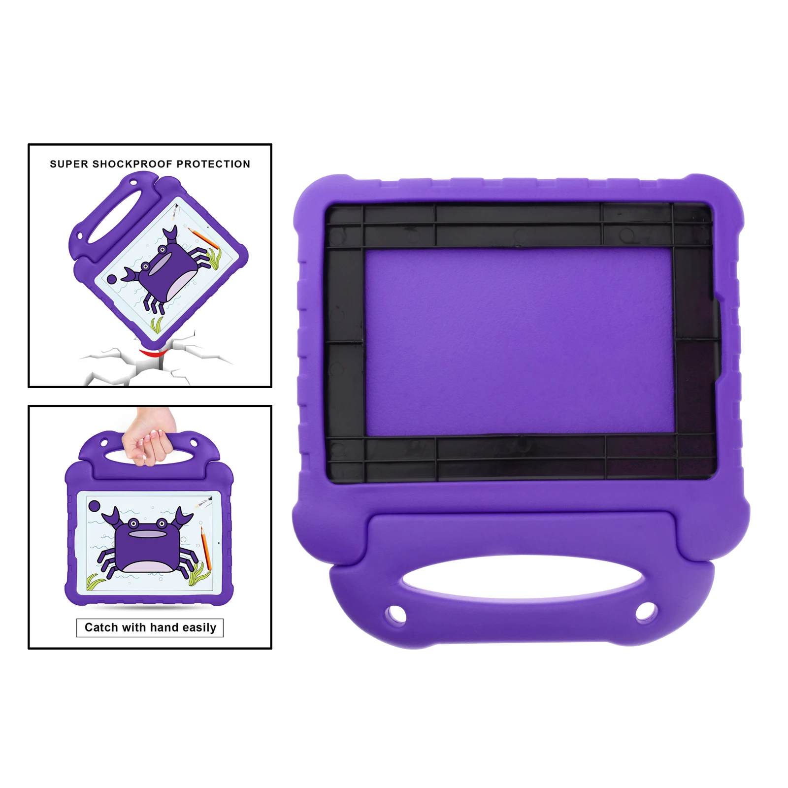 Легкий детский чехол из вспененного этиленвинилацетата для Apple iPad Air 2/Air с двойной