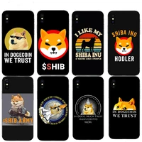 shib shiba inu fashion phone case for iphone x xr se shell 12 mini 13 11 pro max xs 6s 7 8 plus 5 funny unique hard mobile cover