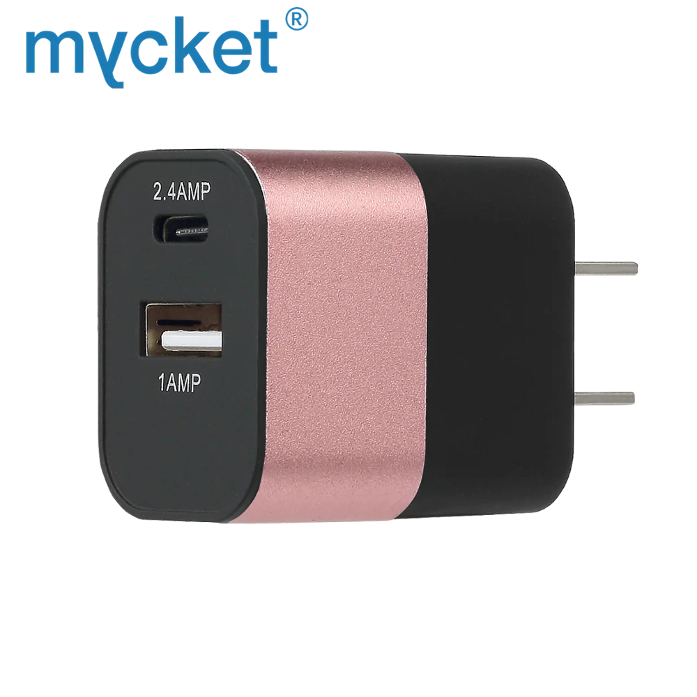 2020 горячая Распродажа 5В 2.4A USB зарядное устройство с 2 usb портами быстрое настенное