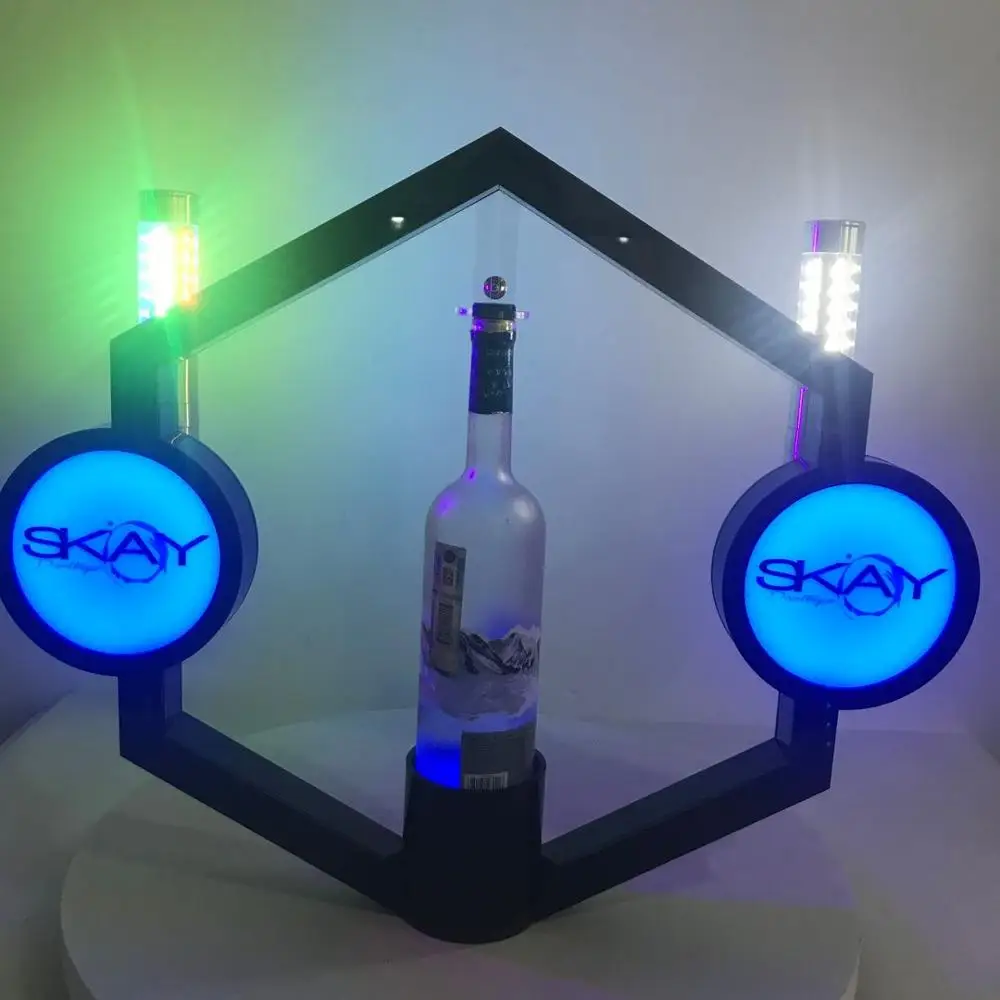 

Шестигранная бутылка для ночного клуба