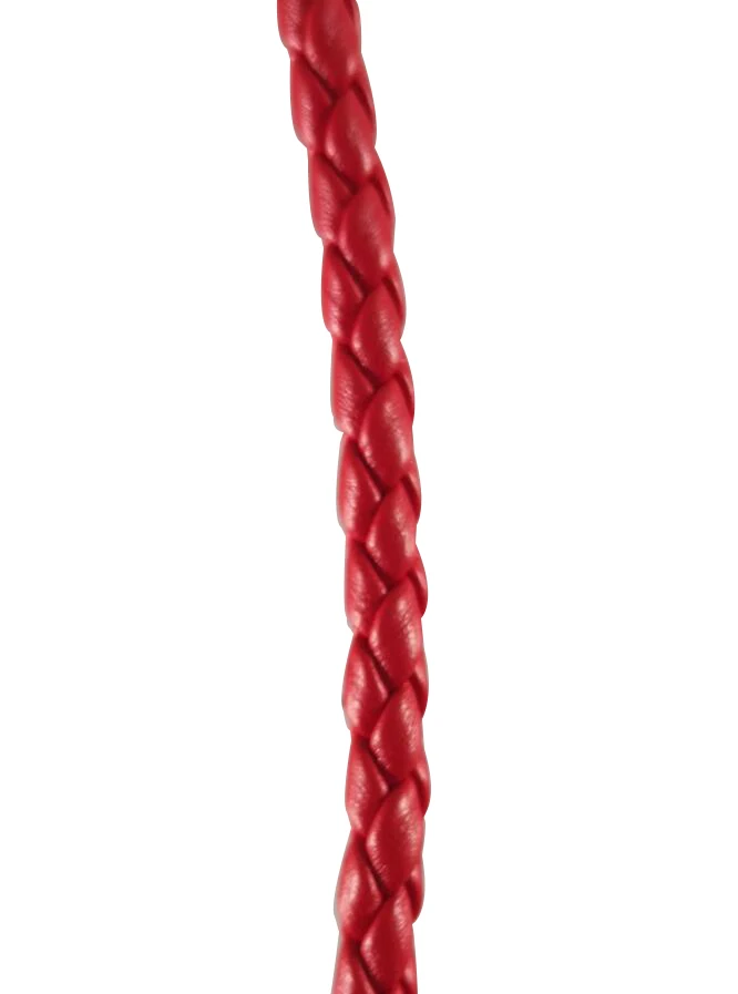 Круглая плетеная веревка из искусственной кожи 7 мм + 2 м для одежды фурнитура