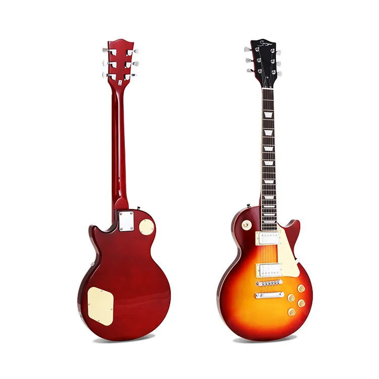 lp gitarre 22 bünde e gitarre 6 string sunset farbe gitarre elektrische musikalische instrument gitarre für erwachsene geschenk egt264 free