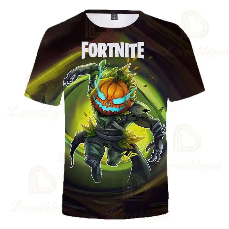 

2021 Fortnite T Shirt Men Women Children 3D Printed T-shirt Casual Funny Tops Streetwear Tee Boy Girl Kids Cool Tshirt