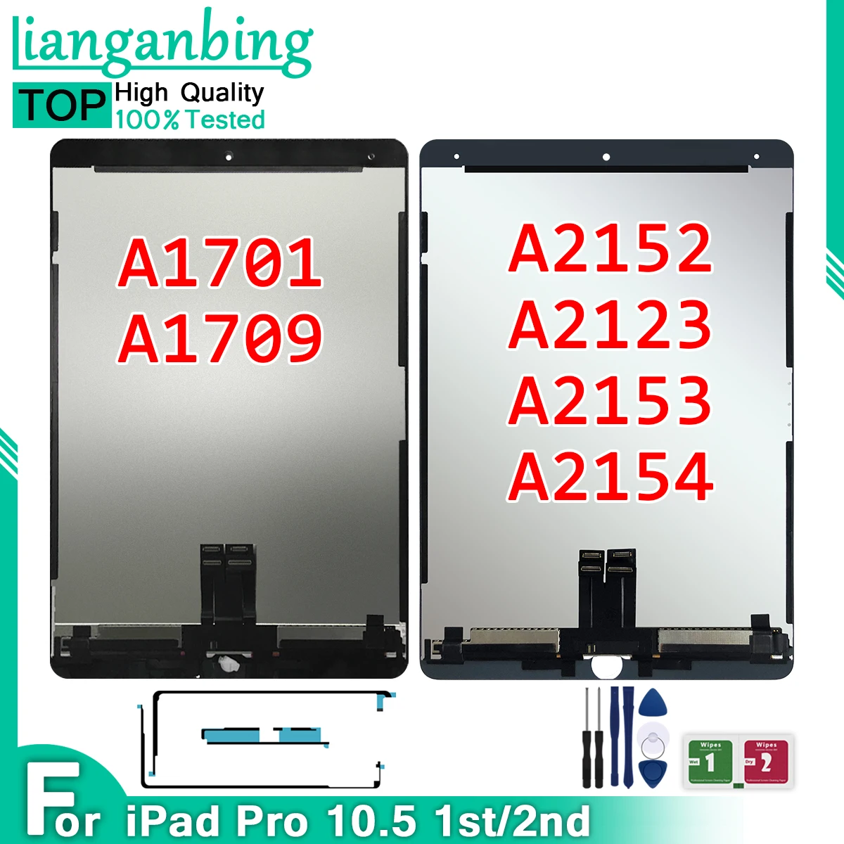 Оригинальный ЖК-дисплей для iPad Pro 10 5 1-го поколения A1701 A1709 Air 3 2nd Gen A2123 A2152 с