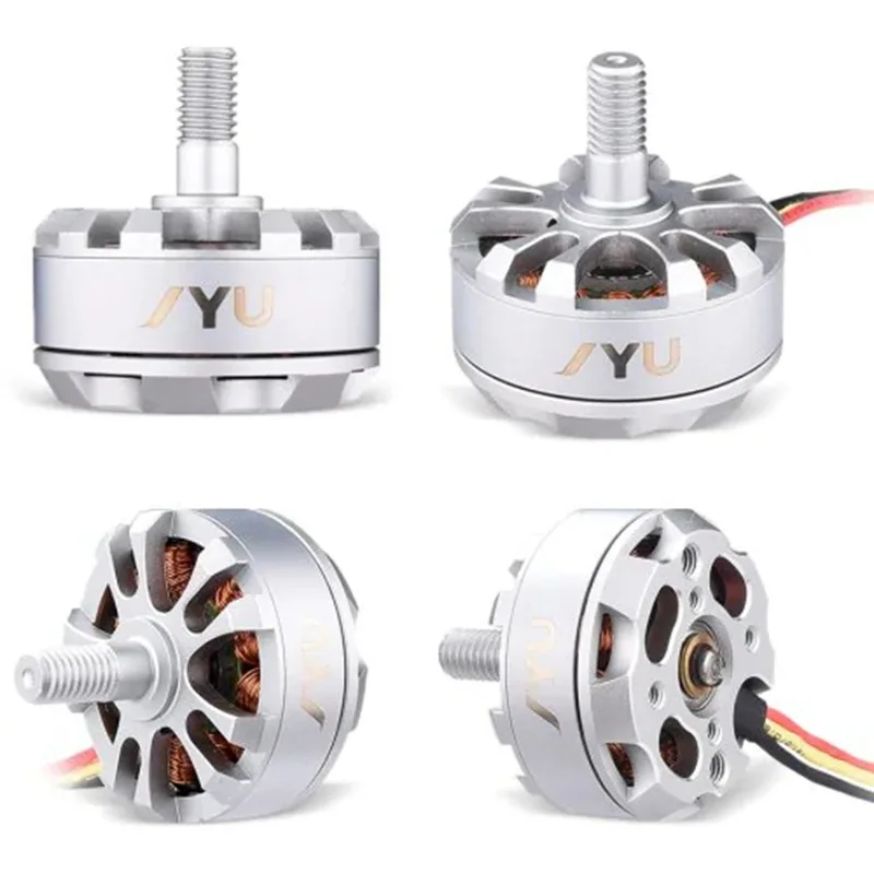 4 шт./лот RC 2204 2205 2300KV CW CCW бесщеточный Outrunner мотор 2 4S с Prop адаптером гайки для FPV Racing