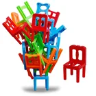 18 шт. балансирующие складные стулья строительные блоки ручная работа интеллектуальное развитие офисные игрушки Интерактивная игрушка