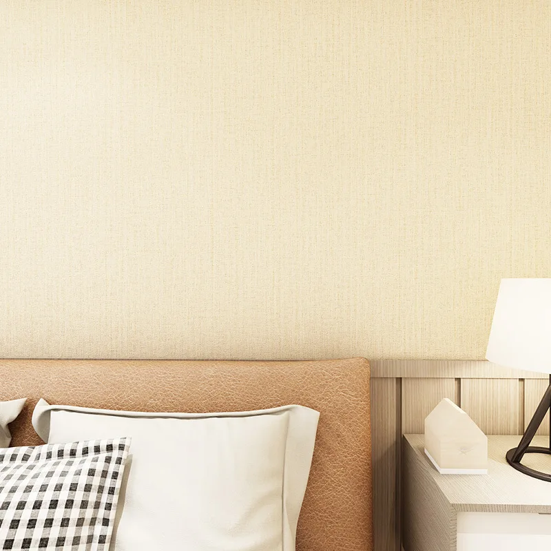 Бумажная бумага для стен цветная полоса однотонная домашнего улучшения гостиной