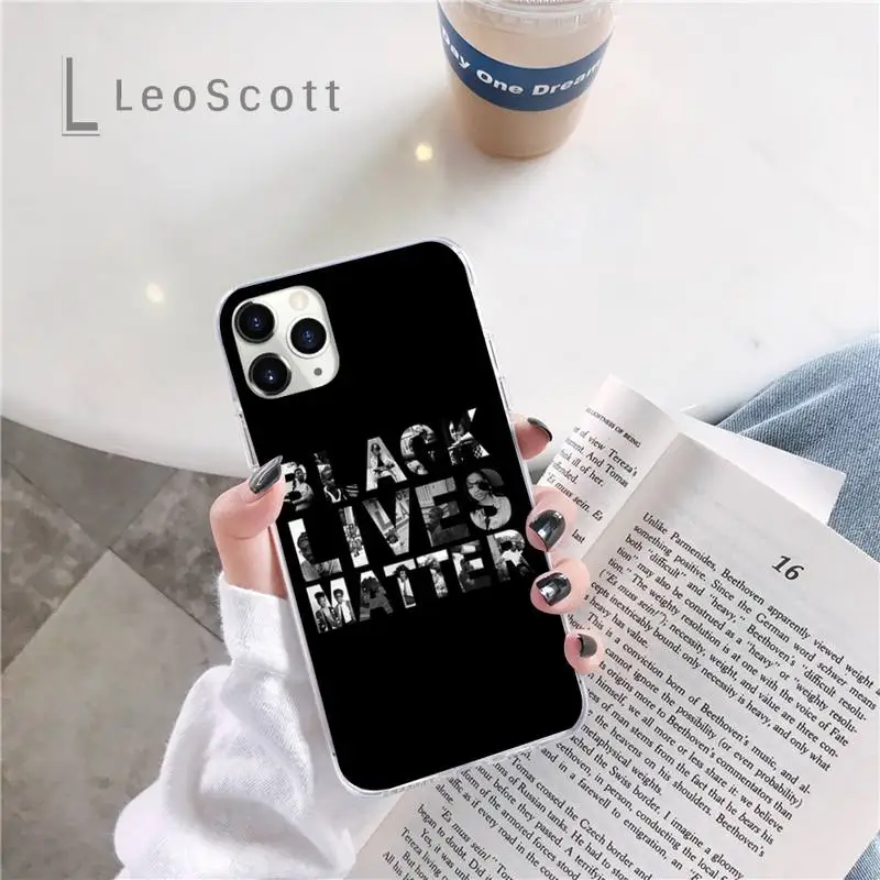 

Black Lives Matter BLM Phone Case For iphone 12 5 5s 5c se 6 6s 7 8 plus x xs xr 11 pro max mini