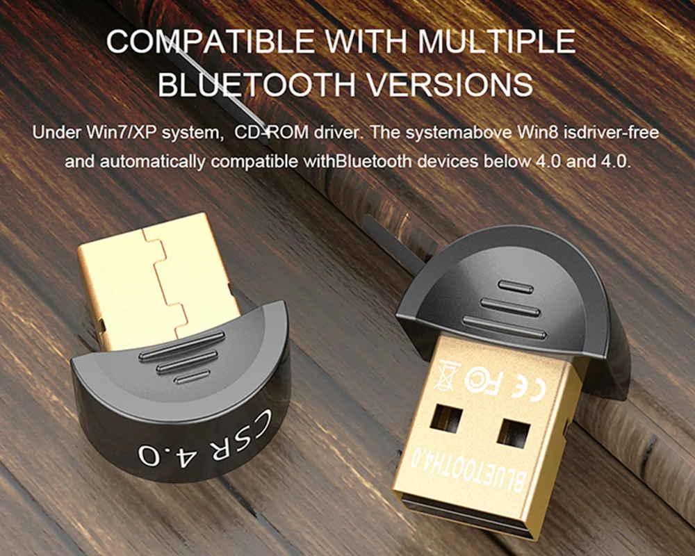 30 шт./лот мини USB Bluetooth CSR 4 0 8510 адаптер ключ для Windows ПК V4.0 музыкальный аудио