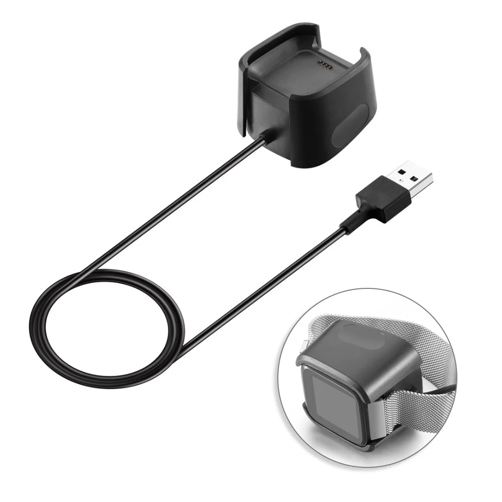 Магнитное зарядное устройство для смарт-часов Fitbit Versa2 2 шт. 5 В 1 А | Электроника