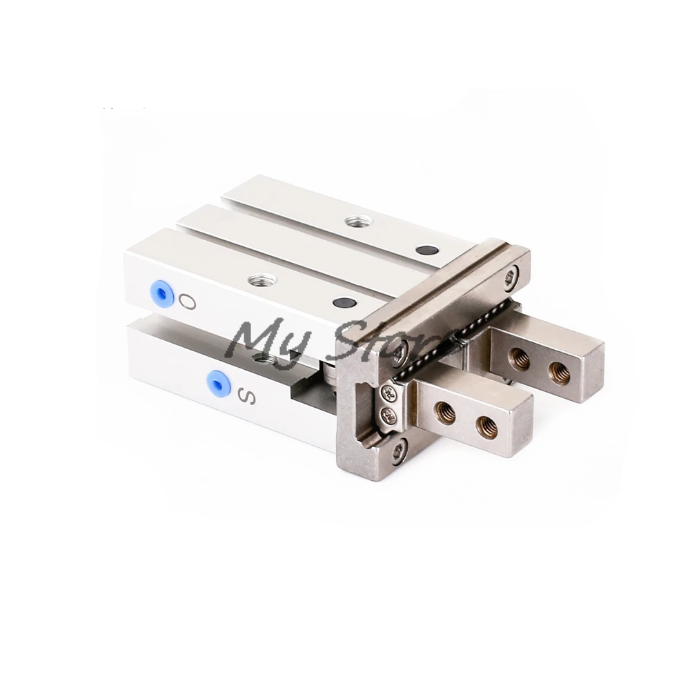 1Pcs 6/10/16/20/25/32/40MM Bore SMC Type Parallel Style Air Gripper Cylinder Pneumatic Mini MHZ2-6 10 16 20 25 32 40D | Обустройство