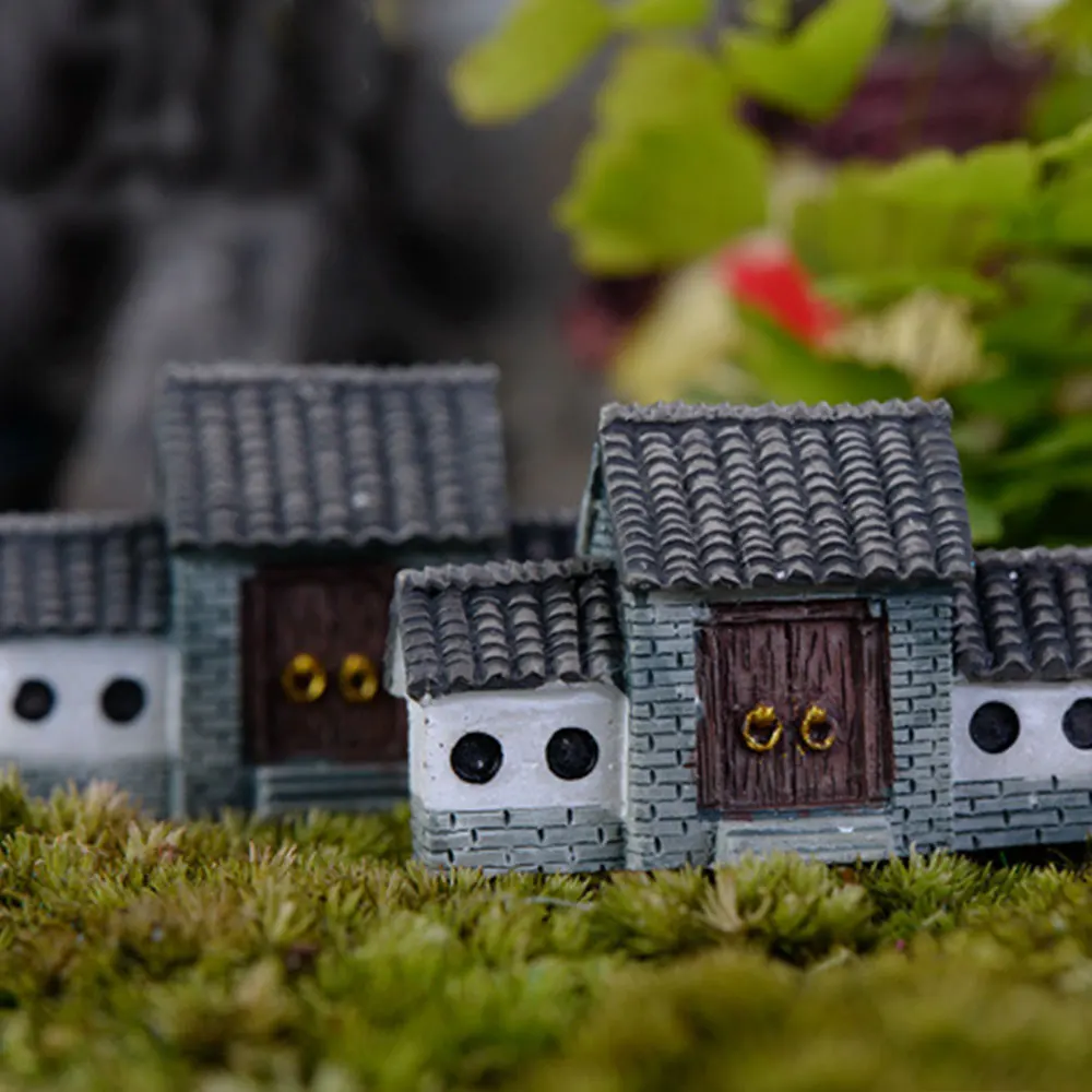 Полимерные мини Ландшафтные мемориальные ворота DIY микро украшение миниатюрный