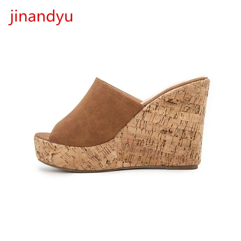 

Женские свадебные туфли, босоножки, новинка, сексуальный ночной клуб, высокий каблук 11 см, сланцы, тапочки, каблук, водонепроницаемые сандалии, летние туфли-лодочки