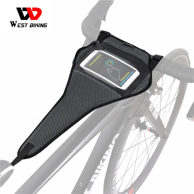 

WEST BIKING Bike Frame Sweat Guard Bicycle Trainer Sweatproof Net Indoor Cycling Training Bike Parts Rollers Bicycle Accessories