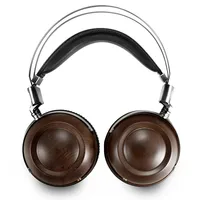 HANADOMI C1 HI-FI Headphones 50mm Beryllium Film Dynamic Stereo Wood Earphone DJ Metal Electronic Music Headband Headset 4