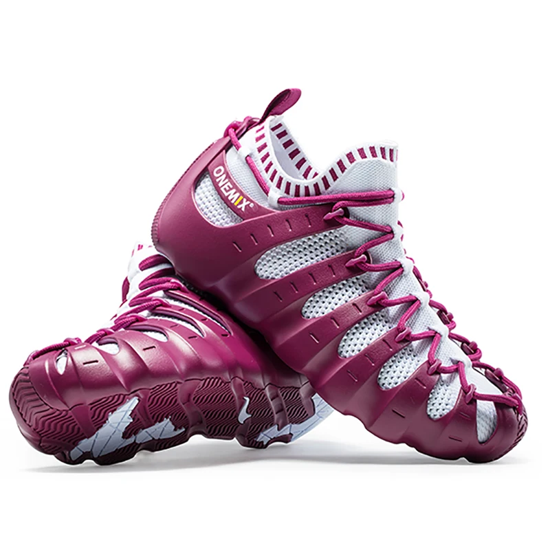 Мужские прогулочные туфли ONEMIX в римском стиле Модные дышащие сандалии на