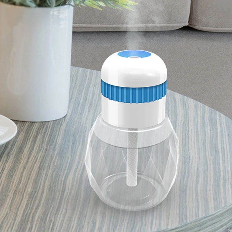 

Portable Essential Oil Diffuser Humidifier Ultrasonic Aromatherapy Diffuser w/ Colorful LED Lights Waterless Auto-Off