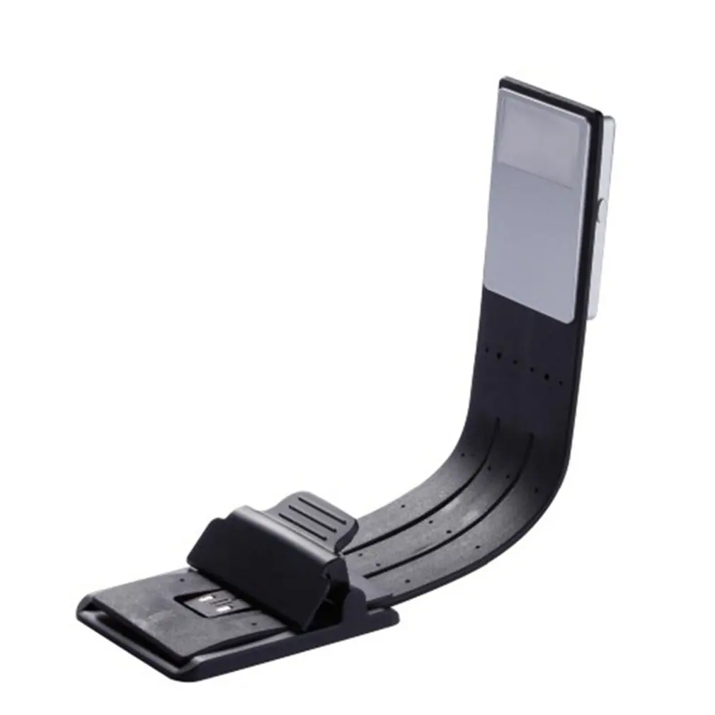 Светодиодная лампа для чтения книг со съемным гибким зажимом USB перезаряжаемая