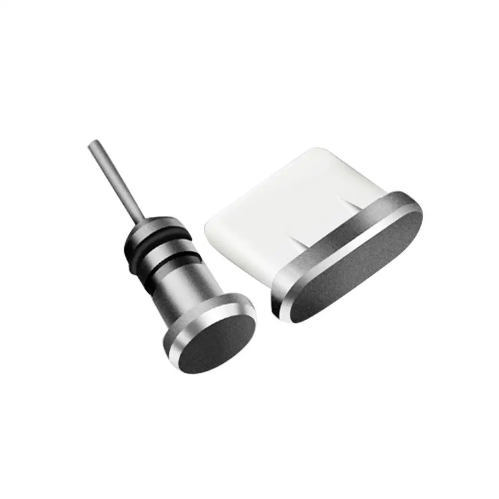1 шт. USB Type-C/Micro разъем для наушников порт зарядного устройства портативный