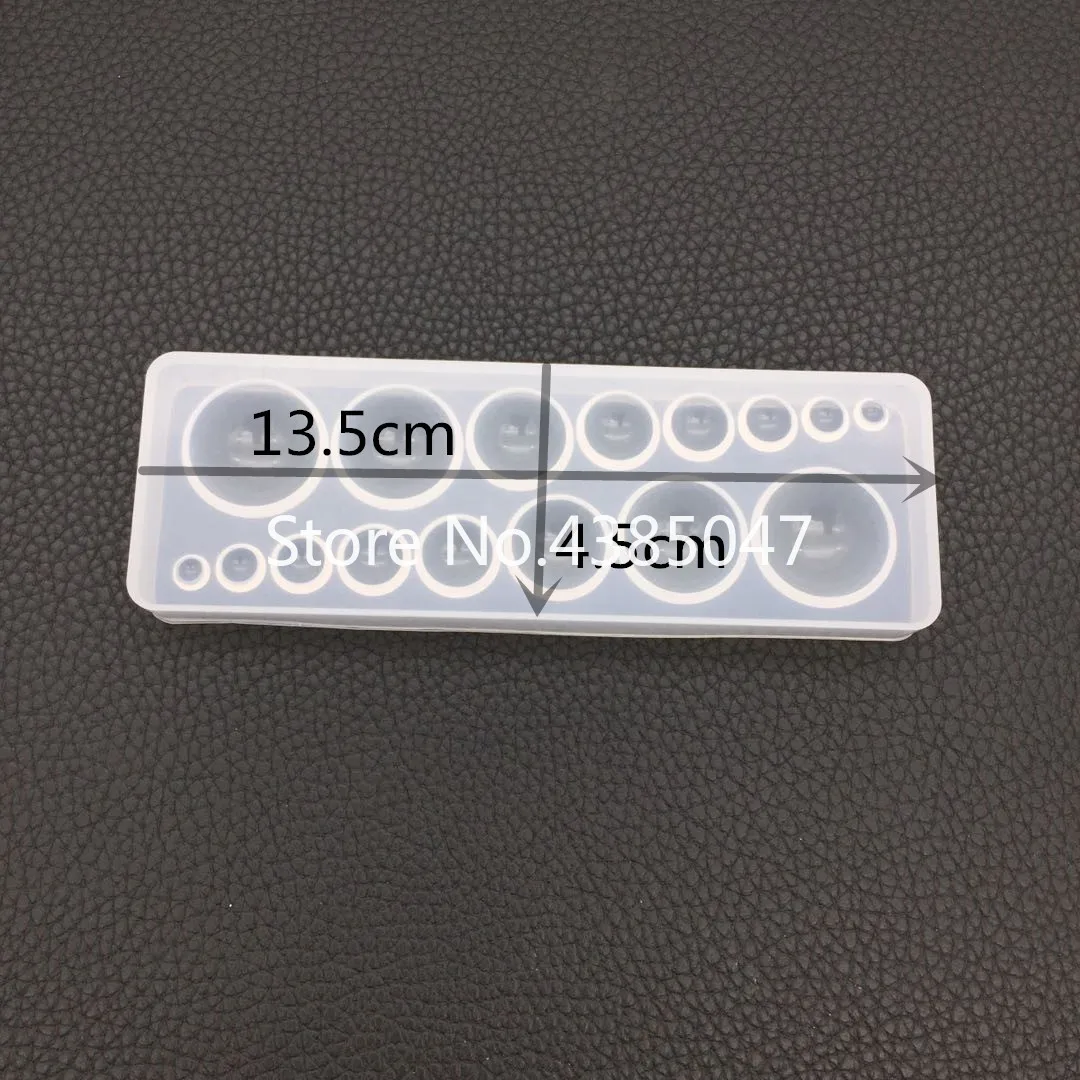 1 шт. алмазные бусины универсальная силиконовая форма в форме шара для торта